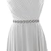 Azaleas Women's Wedding Belt Sashes Bridal Sash Belts for Wedding Dress (Ivory)
