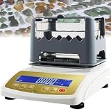 Gold Purity Tester Machine for Jewelry Industry Bank Pawn Industry Gold Precious Metal Research Lab Weighing Precision 0.01g,Resolution 0.001g/cm3(1200k)