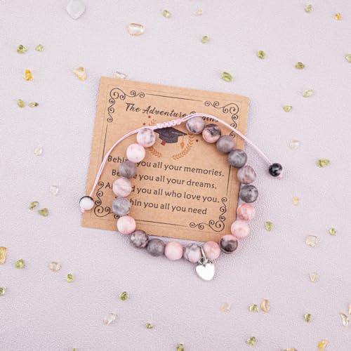 Image of Class Of 2026 Graduation Bracelet For College High School Students 2026 Graduation Gifts For Teens Boys Girls