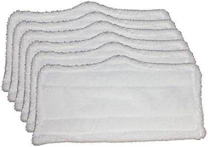 AI-Vacuum 6 pc Microfiber Pads (XT3101) for Shark Steam Mop S3101, S3250, S3202
