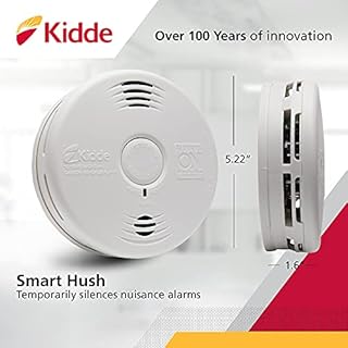 Kidde P3010CU Photoelectric Smoke & Carbon Monoxide Alarm with Voice Warning System