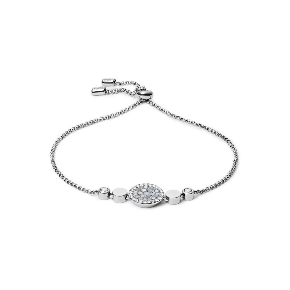 Fossil Stylish Vintage Glitz Silver Bracelet JF03223040 For Women (B07VL3HYB4) Amazon Price History, Amazon Price Tracker