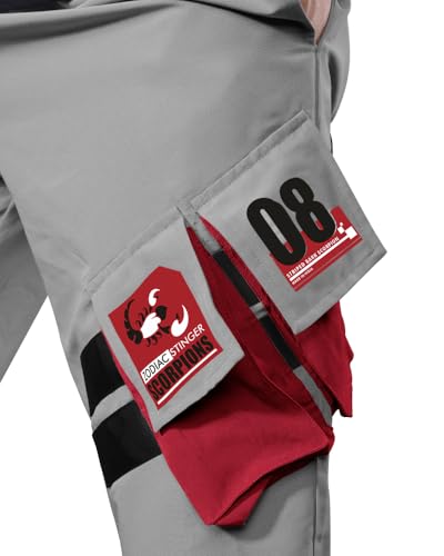Image of Noble Monk Men's Loose Mid Rise Track Pant | Stylish Track Pants | Cargo Pockets |Baggy Fit Jogger's