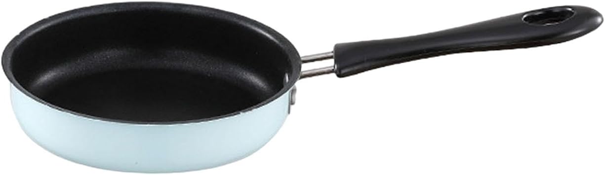 Versatile Pancake Maker Skillet Portable Electric,Blue,12.5cm
