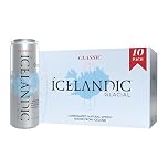 Icelandic Glacial Sparkling Water, Unflavored, 330 ml Cans, 10 Count