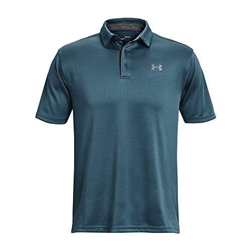 Image of Under Armour Men's Polyester Solid Tech Polo | T-Shirt | 1290140-001