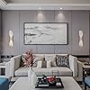 Alabaster Wall Sconces Set Of Two, Modern White Marble Sconces Wall - View #2