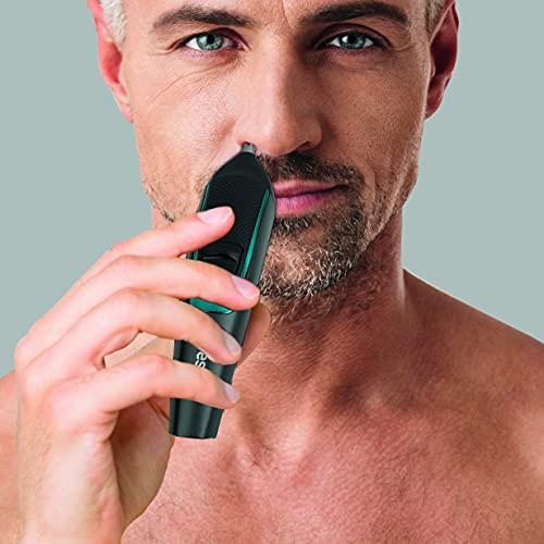 Ufesa GK6750 Máquina Cortapelos y Recortadora de Barba Multi Groomer, 7 Accesorios, Nariz y Orejas, Peine Ajustable + 4 Peines Fijos, 13 Longitudes de Corte, Inalámbrico, 120min de Autonomía - imagen 5