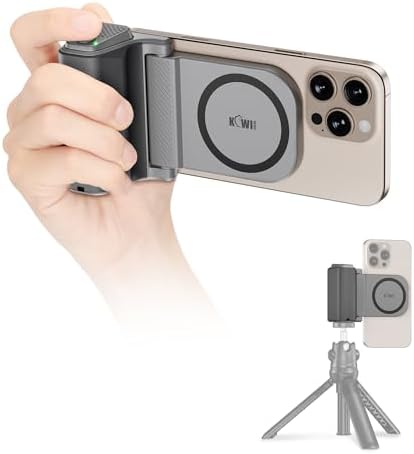 KIWIFOTOS Soporte magnético para Smartphone, Mango de cámara para...