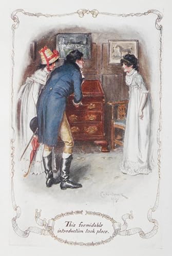 Cuadro romántico de Georgina Darcy y su hermano, óleo clásico de 60x90cm