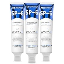 3-Pack Cooling Fresh Breath Toothpaste | Long-Lasting Freshness | Fluoride-Free & Enamel-Safe | Perfect for Daily Use