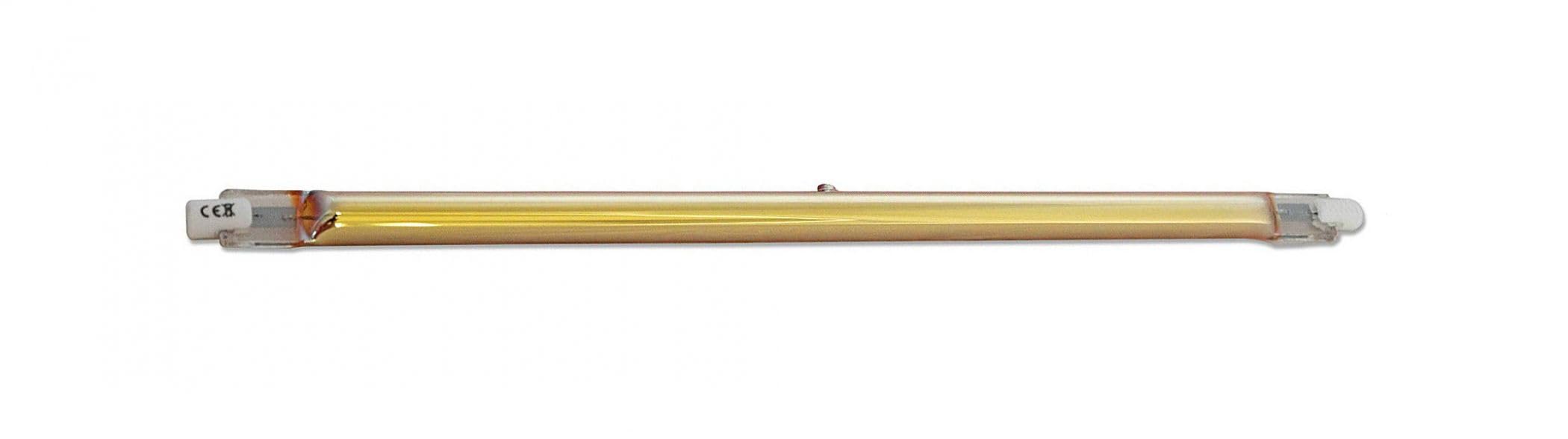 Pro-Lite INF642413GR7S 1300w IRK 240v 254mm Infra Red R7S Gold Heating Lamp Push Fit
