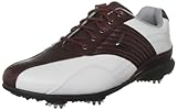 Corina W474-13 Zapatos de golf de cuero para mujer, talla 36.5 (UK 4.5), color blanco (white/red)