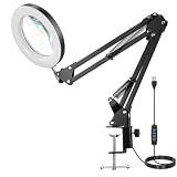 NEEWER 10X Magnifying Glass with Light