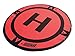 Hoodman 5 Foot Weighted UAV Drone Landing Pad fits Inspire 3, Inspire 2, Inspire 1, No Stakes Required, collapses to 1/3 of deployed size