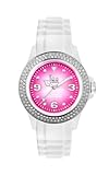 Ø Gehäuse: ca. 40 mm Ice-Watch Armbanduhr ice-Pink Unisex Weiss/Pink IPK.ST.WSH.U.S.12