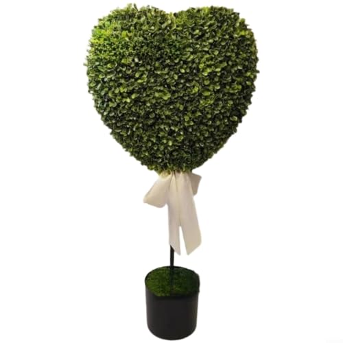 Plante artificielle pot vert déco Saint-Valentin maison table A - 2