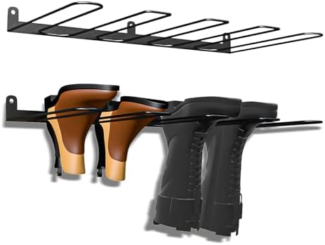Amazon.com: Maplefield Wader & Boot Wall Mount – 4-Pair Stainless Steel ...
