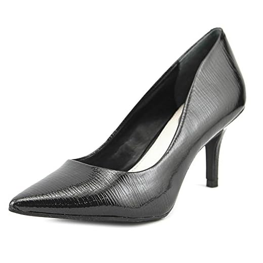 Alfani Womens Jeules Pointed Toe Classic Pumps, Black, Size 10.0