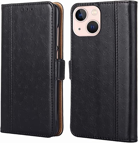 Étui portefeuille iPhone 14 Plus en cuir idéal pour sorties et voyages