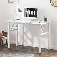 SogesHome Bureau Computerklaptafel, 120 x 60 x 75 cm, pc, bureau, werkplek voor thuiskantoor, kantoor, eettafel, vergadertafel