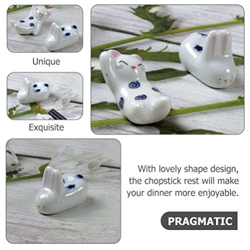 BESPORTBLE Three-Piece Ceramic Animal Spoon Rest Set #TOP10