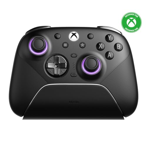 Image of 8BitDo Ultimate 3E Wireless Controller for Xbox Series X|S, Xbox One, PC, Android, Apple - 2.4G for Xbox & PC, Swappable Parts, TMR Joysticks, Hall Triggers with 2 Stops - Officially Licensed (Gray)