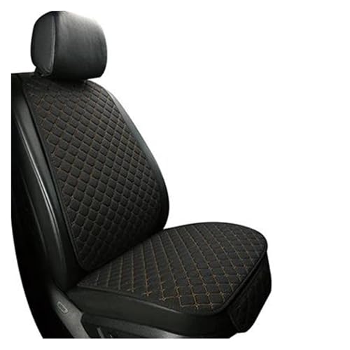 Housse de siège auto en lin respirant anti-chaleur avec coussin de confort d'été