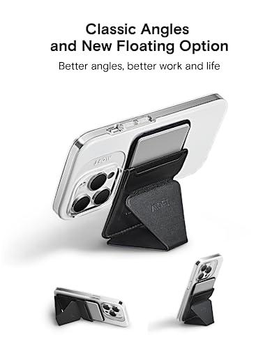 MOFT Suporte de carteira MagSafe para iPhone 14/13/12 Series MagSafe compatível com suporte de telef