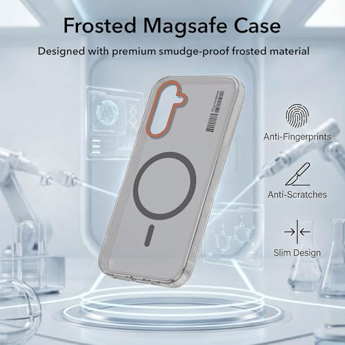 Image of Jkobi Back Cover Case for Samsung Galaxy M36 | Samsung Galaxy F36 (Soft Touch | Camera Bump Protection | MagSafe Compatible | Matte Finish)