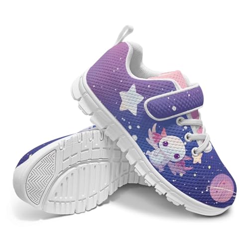 Coloranimal Kids Sneakers Slip On Sneaker Comfort Casual Running Tennis School Low Top Sneaker Athletic Walking Shoes for Boy Girls