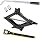 Scissor Jack with Ratchet Handle + Lug Wrench