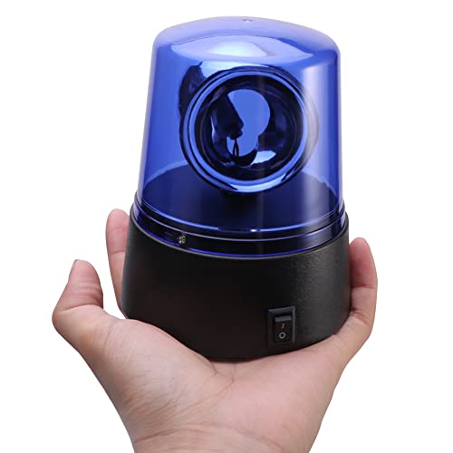 Led Strobe Light, 360 Degree Rotating Flashing Light Battery Powered Dj Flashing Stage Lamp Effect Strobe Lights For Stage,Club, Dj Show, Disco Party Decoration(Blue) #TOP7