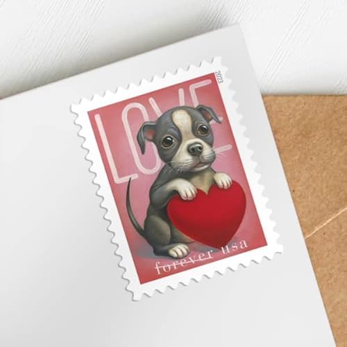 Love 2023 Forever First Class Postage Stamps - Valentine, Wedding, Celebration, Anniversary, Romance, Party - 2 Sheets, 40 Stamps #TOP3