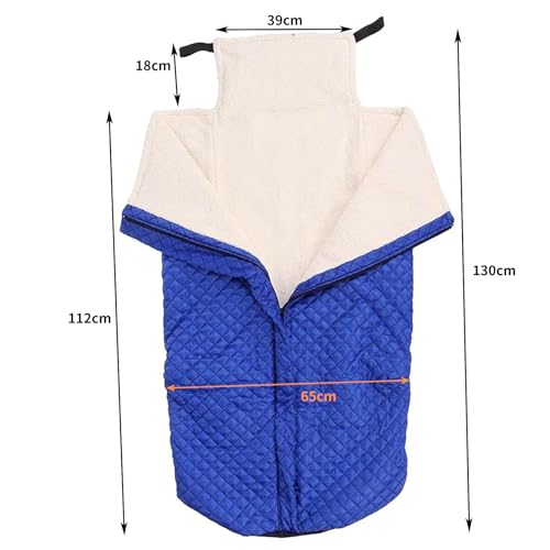 Couverture jambe fauteuil roulant chaude coupe-vent contre le froid - 6