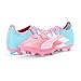 PUMA Men's Ultra Match Firm, Artificial,Ground Soccer Cleats, Hero Blue-Sunset Pink-Garnet Rose AH25, 10.5