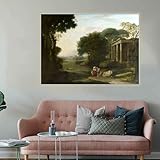 Package Include: Paint by numbers kits includes a 20 x 28 inch(50x70cm) canvas (frameless), 3 nylon brushes, a complete set of acrylic paints, a reference sheet and a sample oil painting. High Quality Material: The paint-by-number canvas is moisture-...