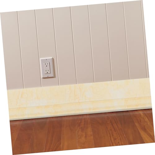 Homoyoyo 3 Rolos De Adesivo De Parede De Rodapé Adesivos De Parede 3D Papel De Parede Removível Deco