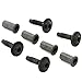 Red Hound Auto Tailgate Cover Cap 4 Screw Bolts and 4 Nuts Hardware Compatible with Chevrolet GMC Silverado Sierra 2007-2013 and More