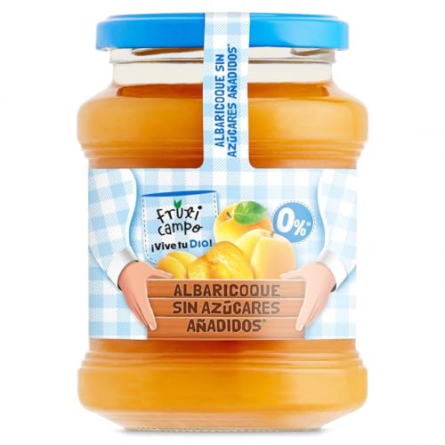 Mermelada de albaricoque 0% sin azúcares añadidos Dia Fruticampo frasco 330 g