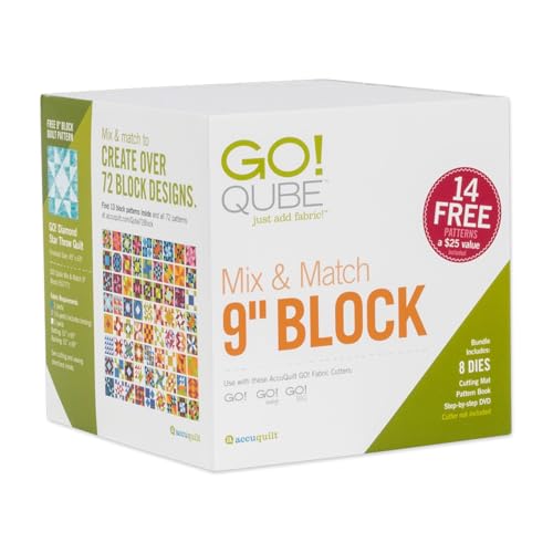 Accuquilt GO! Qube Mix & Match 9