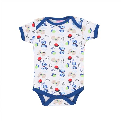 Image of Baby Bodysuits 100% Cotton Rompers /Sleep Suits /Onesies /Night Suits for Baby Boys New Born Baby Clothes-(Pack of 3)