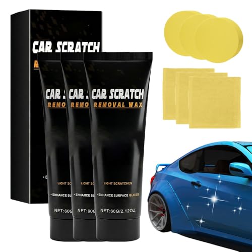Cera de Reparación de Rayones para Autos Kit 3 Piezas