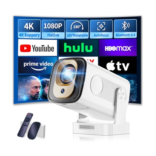 Mini Proyector Vídeo, Proyector Portátil Con Wifi 6 Y Bt 5.4, 1080p Full Hd Proyector 4k,Proyector Inteligente Con Función Enfoque Automático Y Corrección Trapezoidal, Para Tv Stick Usb Hdmi Pc Laptop Mini Proyector Vídeo, Proyector Portátil Con Wifi 6 Y Bt 5.4, 1080p Full Hd Proyector 4k,Proyector Inteligente Con Función Enfoque Automático Y Corrección Trapezoidal, Para Tv Stick Usb Hdmi Pc Laptop