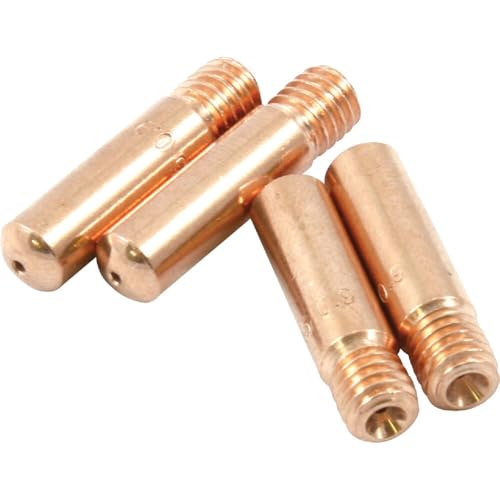 Forney 60172 Contact Tip For Mig Welding, Tweco Binzel or Clarke, .035, 4-Pack,Copper, 0.035