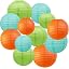 Green Orange and Blue