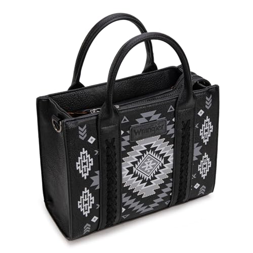 Image of Wrangler Tote Bag for Women Western Purse and Aztec Satchel Handbag