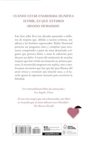 Miniatura 2 de Las Mujeres Que Aman Demasiado: El Best Seller Que Ha Ayudado A Millones De Mujeres No Ficción