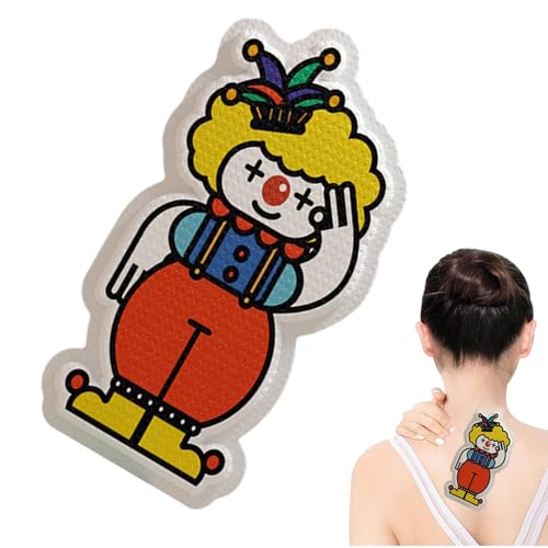 Calentadores de cuerpo adhesivos, calentador de manos calientes con patrón de dibujos animados, almohadillas de calor instantáneas activadas por aire de larga duración para cuerpo, manos, dedos de los