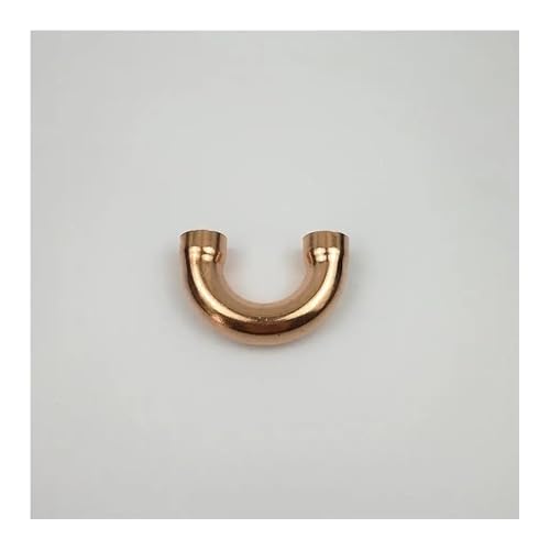 AARTERZZA Copper 180 Elbow Plumbing Pipe Fitting Water Gas Oil Scoket Weld Coupler End Feed 180 Deg 28mm x1.2mm x88